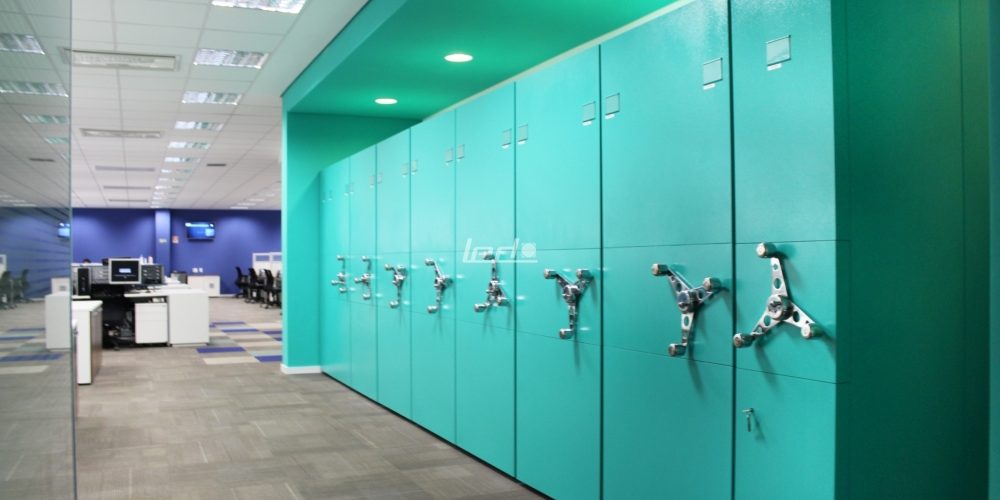 Reduza seus custos e ganhe 50% de espaço. arquivo deslizante