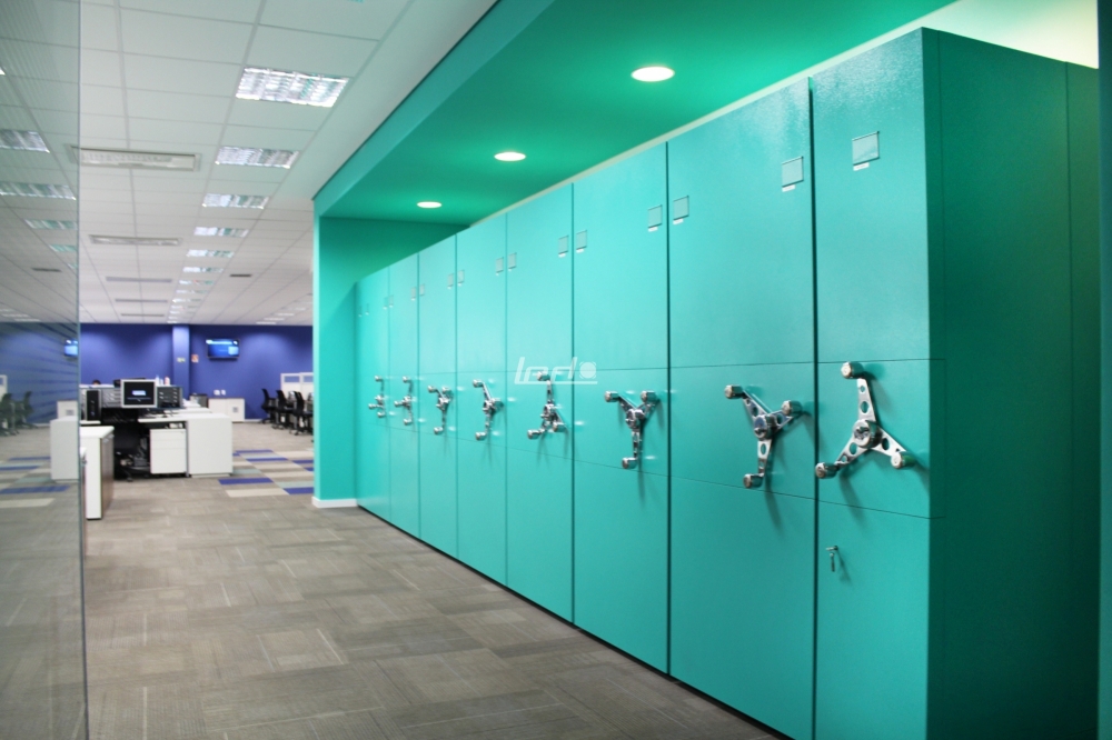 Reduza seus custos e ganhe 50% de espaço. arquivo deslizante