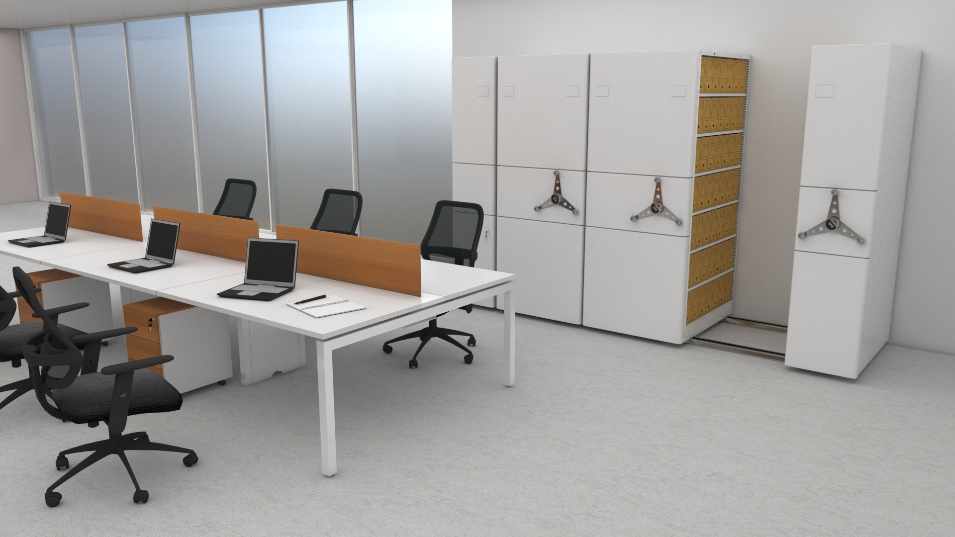 Capa Arquivos deslizantes para empresa