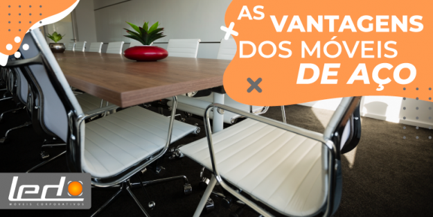 vantagens de móveis de aço