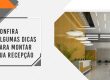 montar recepção